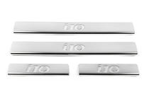 Накладки на пороги OmsaLine (4 шт, нерж.) фото 2