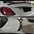 Mercedes C-class W205 2014-2021 рр. Спойлер V10 (для SD 2015-2019, Карбон) фото 4