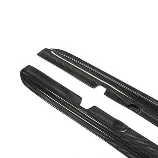 Бокові пороги V4 (для C43/C63 AMG 2015-2019, Карбон) фото 4