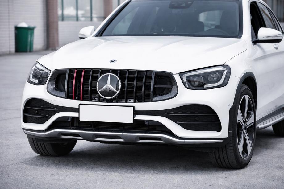 Mercedes GLC X253 2015-2022 рр. Передня решітка Rocket (для GLC 43 AMG/GLC 63 AMG/AMG-Line 2019-2022) Фото 1