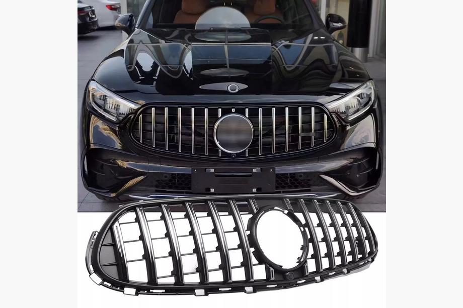 Mercedes GLC X254 2022- рр. Передня решітка GT Panamericana (для GLC43 AMG/GLC63 AMG/AMG-Line) Фото 1