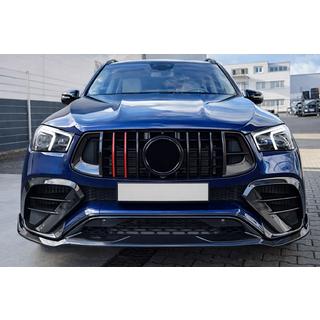 Передня решітка Rocket (для AMG-Line/GLE53/GLE63 2019-2023) Mercedes GLE coupe C167 2019- рр. фото 1