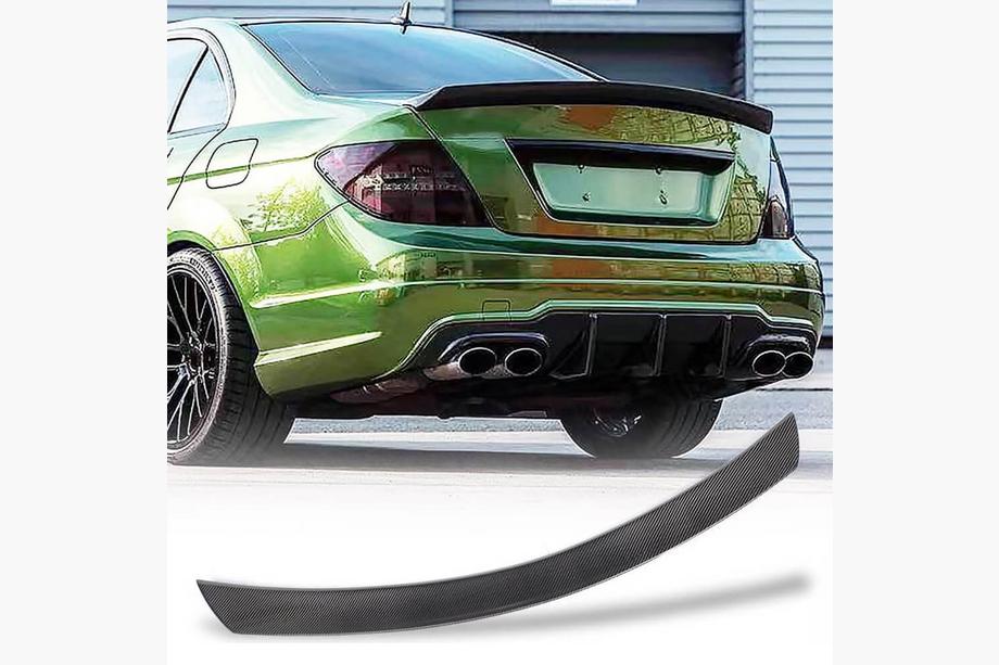 Mercedes C-class W204 2007-2015 рр. Спойлер SD V2 (Карбон) Image