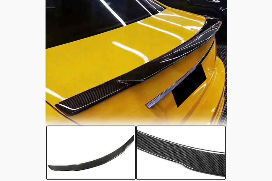 Mercedes C-class W204 2007-2015 рр. Спойлер SD V3 (Карбон) Image