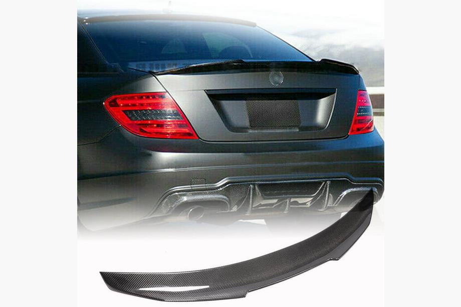 Mercedes C-class W204 2007-2015 рр. Спойлер SD V5 (Карбон) Image