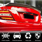 Mercedes C-class W204 2007-2015 рр. Спойлер Coupe (Карбон) фото 3