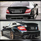 Mercedes C-class W204 2007-2015 рр. Спойлер Coupe (Карбон) фото 5