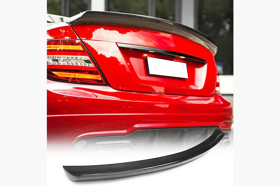 Mercedes C-class W204 2007-2015 рр. Спойлер Coupe (Карбон) Image