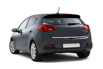 Kia Ceed 2012-2018 рр. Кромка багажника (нерж.) фото 1