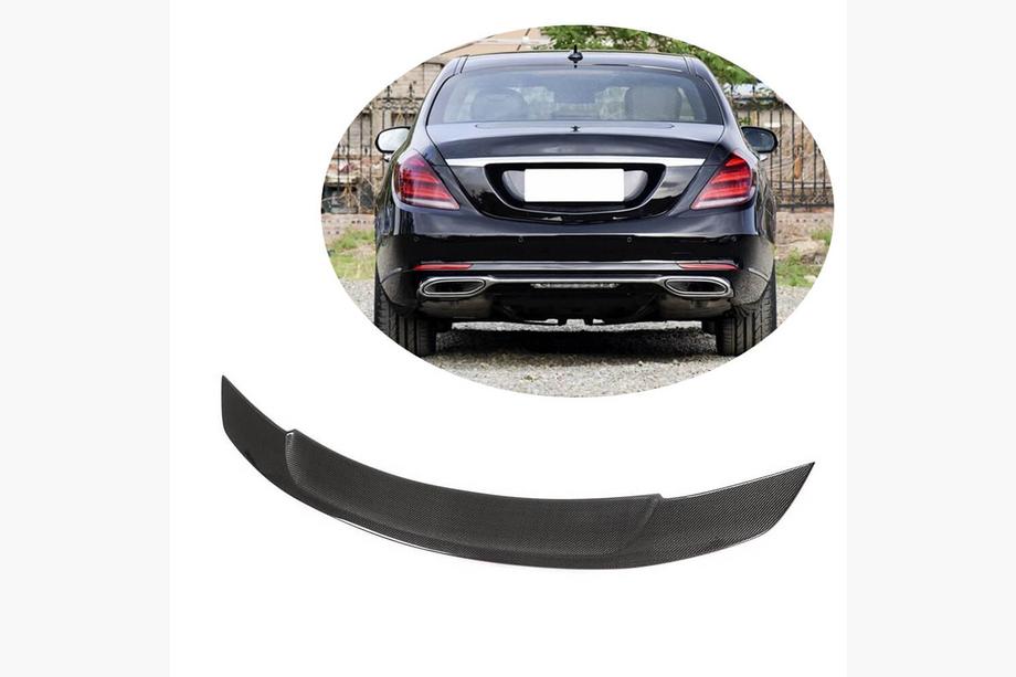 Mercedes S-сlass W222 2013-2022 рр. Спойлер V1 (Карбон) Image