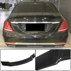 Mercedes S-сlass W222 2013-2022 рр. Спойлер V3 (Карбон) фото 1