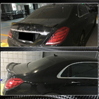 Mercedes S-сlass W222 2013-2022 рр. Спойлер V3 (Карбон) фото 4
