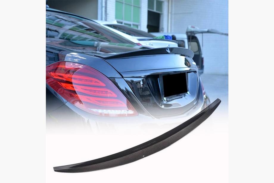 Mercedes S-сlass W222 2013-2022 рр. Спойлер V4 (Карбон) Image