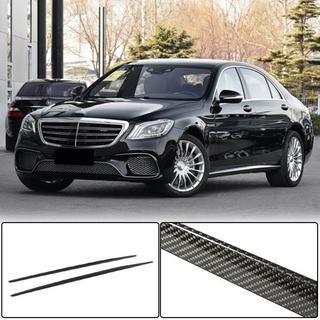 Бокові пороги (для S63 AMG 2014-2017, Карбон) фото 1