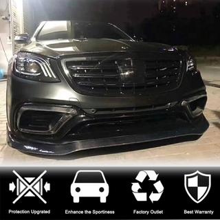 Карбонові вставки передній бампер (для AMG 2018-2021) фото 3