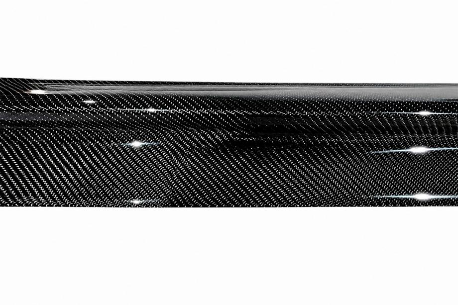 Mercedes E-class W212 2009-2016 рр. Дифузор заднього бампера (для Base SD 2010-2013, Карбон) Фото 9