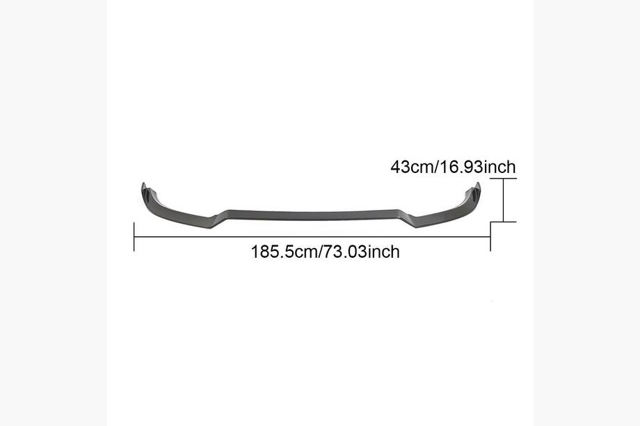 Mercedes E-class W212 2009-2016 рр. Накладка на передній бампер Lip (для E63 AMG 2013-2016, Карбон) Фото 6