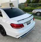 Mercedes E-сlass W212 2009-2016 рр. Спойлер V6 (Карбон) фото 2