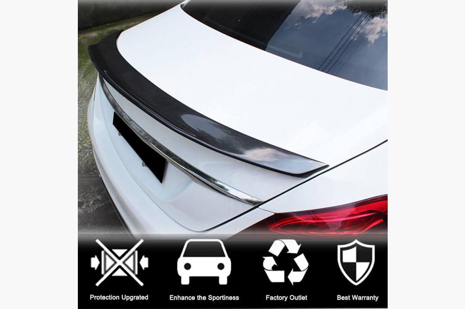 Mercedes E-class W213 2016-2023 рр. Спойлер V1 (Карбон) Фото 2