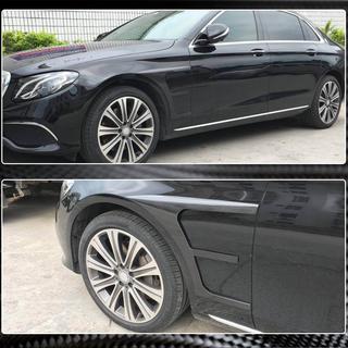 Накладки на передні крила (AMG-Line/E43 AMG 2016-2019, Карбон) фото 4