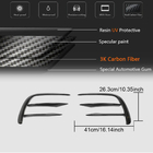 Mercedes E-сlass W213 2016-2023 рр. Накладки на передній бампер (для AMG-Line 2020+, Сухий карбон) фото 10