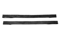 Mercedes E-сlass W213 2016-2023 рр. Бокові пороги (2016-2019, Карбон) фото 15