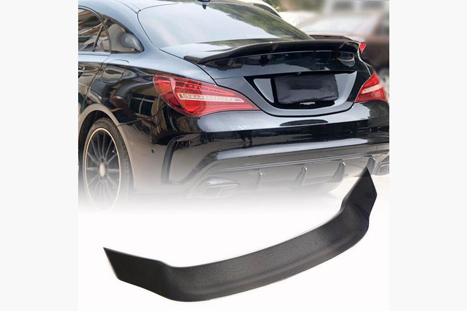 Mercedes CLA C117 2013-2019 рр. Спойлер V4 (SD, Карбон) Image