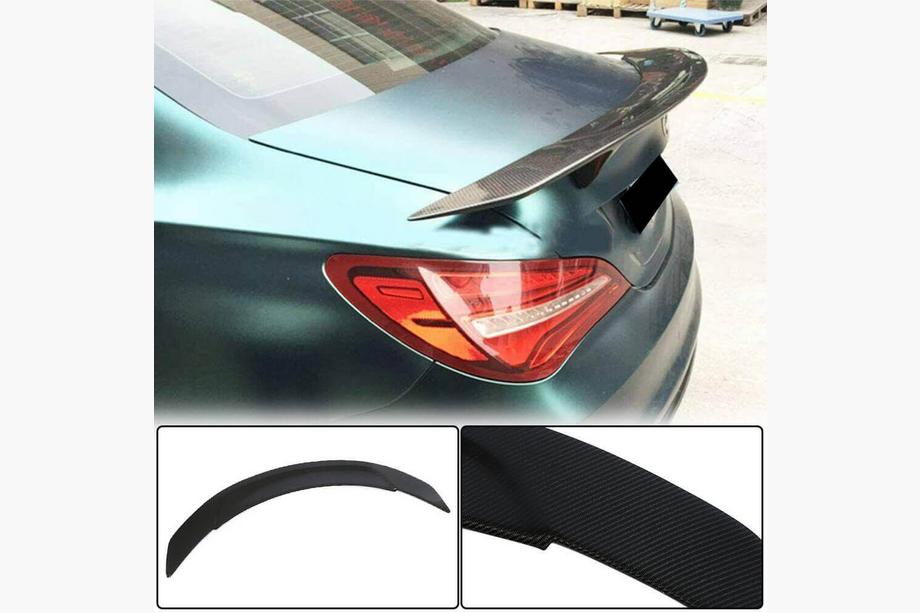 Mercedes CLA C117 2013-2019 рр. Спойлер V6 (SD, Карбон) Image