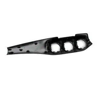 Накладка на центральну консоль (2013-2016, Карбон) Mercedes CLA C117 2013-2019 рр. фото 4