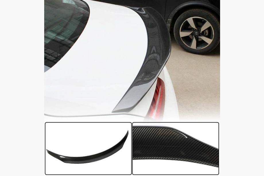 Mercedes CLA C117 2013-2019 рр. Спойлер V9 (SD, Карбон) Image