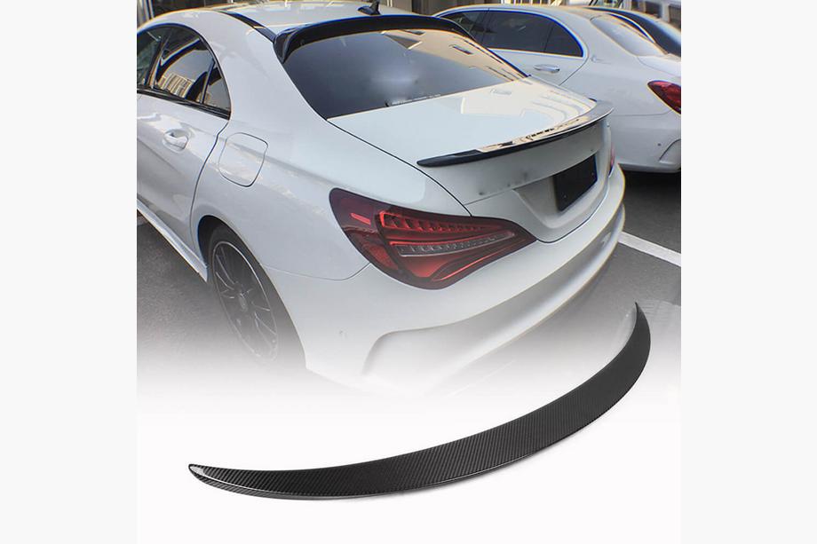 Mercedes CLA C117 2013-2019 рр. Спойлер V10 (SD, Карбон) Image