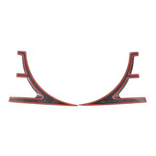 Накладки на передні крила (Карбон) Mercedes CLA C117 2013-2019 рр. фото 4