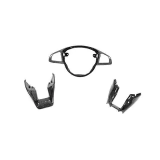 Накладка на кермо (Карбон) Mercedes A-class W176 2012-2018 рр. фото 3