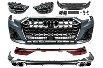 Audi A8 2018- рр. Комплект рестайлінгу з заміною фар (На S8 2025) фото 4