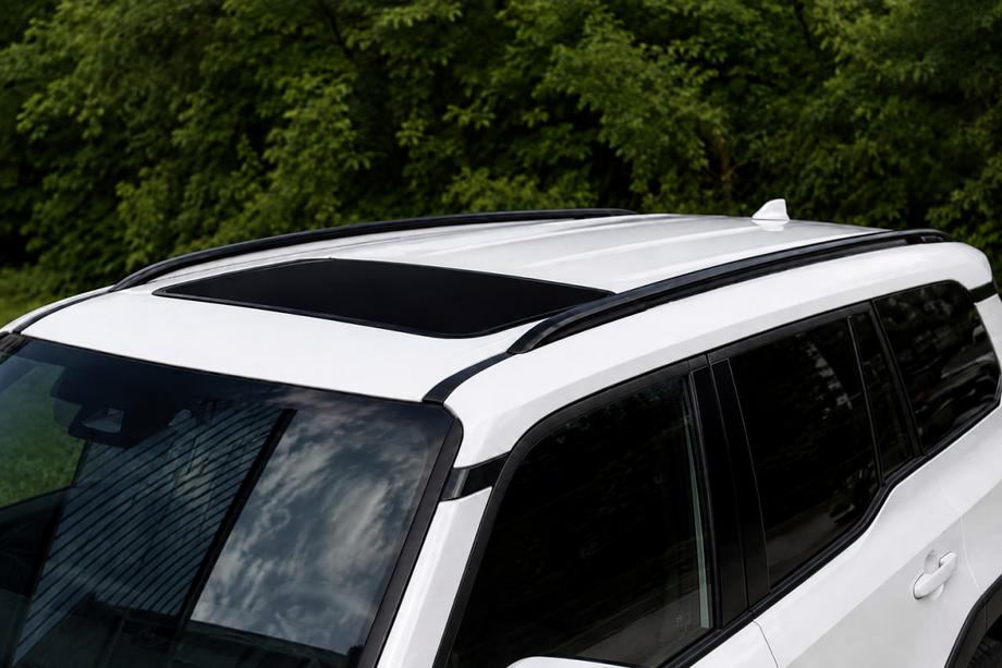 Toyota Land Cruiser Prado 250 2023- рр. Інтегровані рейлінги чорні OEM (Алюміній) Image
