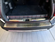 Toyota Land Cruiser Prado 250 2023- рр. Накладка на задній внутрішній поріг фото 1