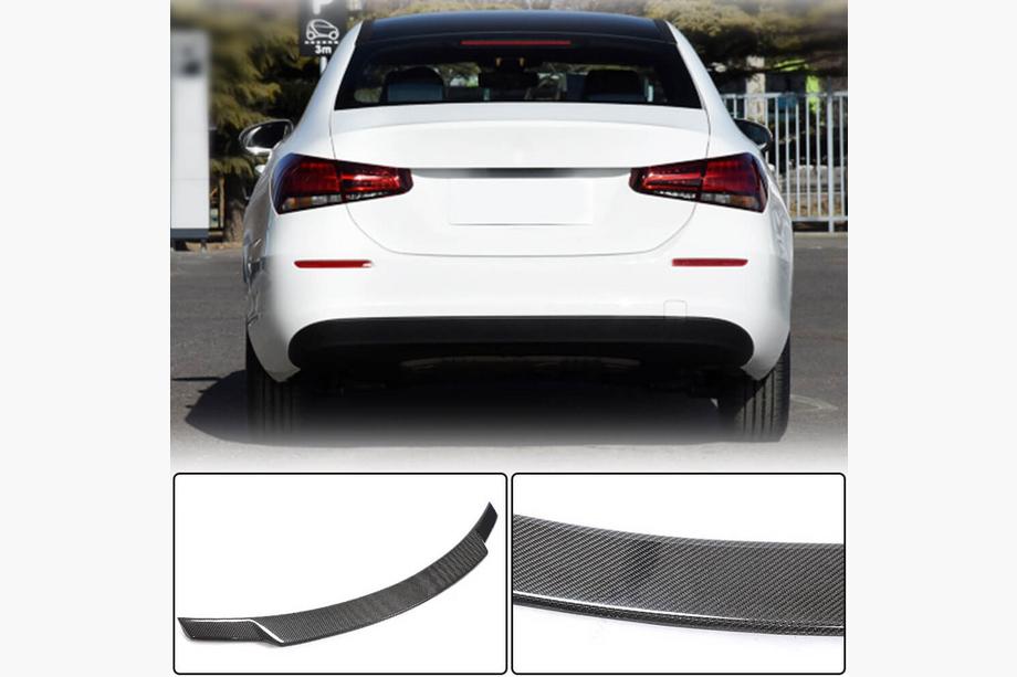Mercedes A-class W177 2018- рр. Спойлер V3 (для SD, Карбон) Image