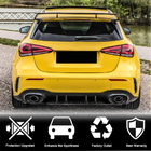 Mercedes A-class W177 2018- рр. Спойлер V3 (для HB, Карбон) фото 2