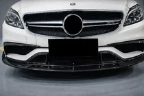 Mercedes CLS C218 2011-2018 рр. Накладка на передній бампер Lip V2 (для CLS63 AMG SD 2015-2018, Карбон) фото 4