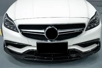 Mercedes CLS C218 2011-2018 рр. Накладка на передній бампер Lip V2 (для CLS63 AMG SD 2015-2018, Карбон) фото 5