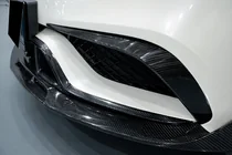 Mercedes CLS C218 2011-2018 рр. Накладка на передній бампер Lip V2 (для CLS63 AMG SD 2015-2018, Карбон) фото 6