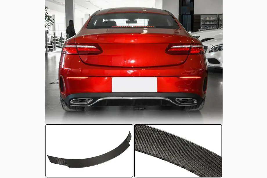 Mercedes E-class coupe C238 2016-2024 рр. Спойлер V2 (Карбон) Image