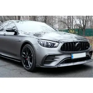 Накладки на передні крила (для AMG-Line 2017-2019, Карбон) фото 1