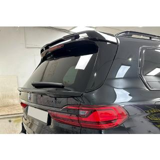 Нижній спойлер V1 (Чорний глянець) BMW X7 G07 2019- рр. фото 2