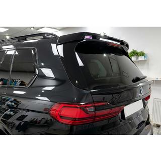 Нижній спойлер V1 (Чорний глянець) BMW X7 G07 2019- рр. фото 1