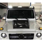 Mercedes G сlass W463 1990-2018 рр. Козирок BRB-Design (Карбон) фото 3