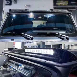 Козирок AMG-Design (для 2004-2018, Карбон) фото 3