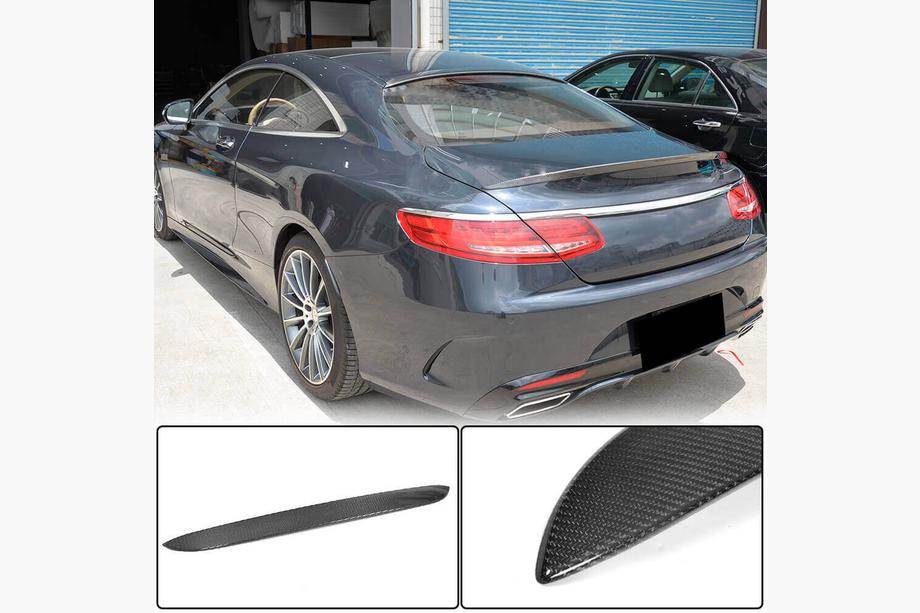 Mercedes S-class C217 Coupe 2014-2020 рр. Спойлер V2 (купе, Карбон) Image