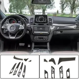Карбонові вставки в салон (Карбон) Mercedes GLE coupe C292 2015-2019 рр. фото 2