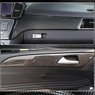 Карбонові вставки в салон (Карбон) Mercedes GLE coupe C292 2015-2019 рр. фото 4